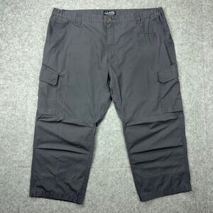 LAPG Tactical Pants Mens 48x28 Grey Urban Ops Ripstop Cargo Work Hiking Outdoor